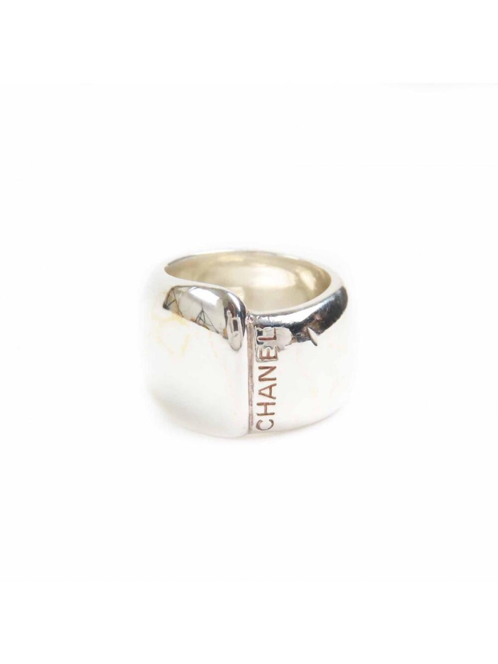 Chanel Vintage Ring Sterling Silver #215599C74B